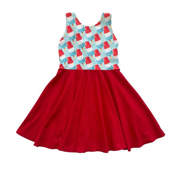Malia + Kai Bomb Pop Sleeveless Tank Dress Size 5T - Picture 1 of 4